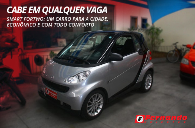 Smart Fortwo: charmoso/prático na cidade, mas caro