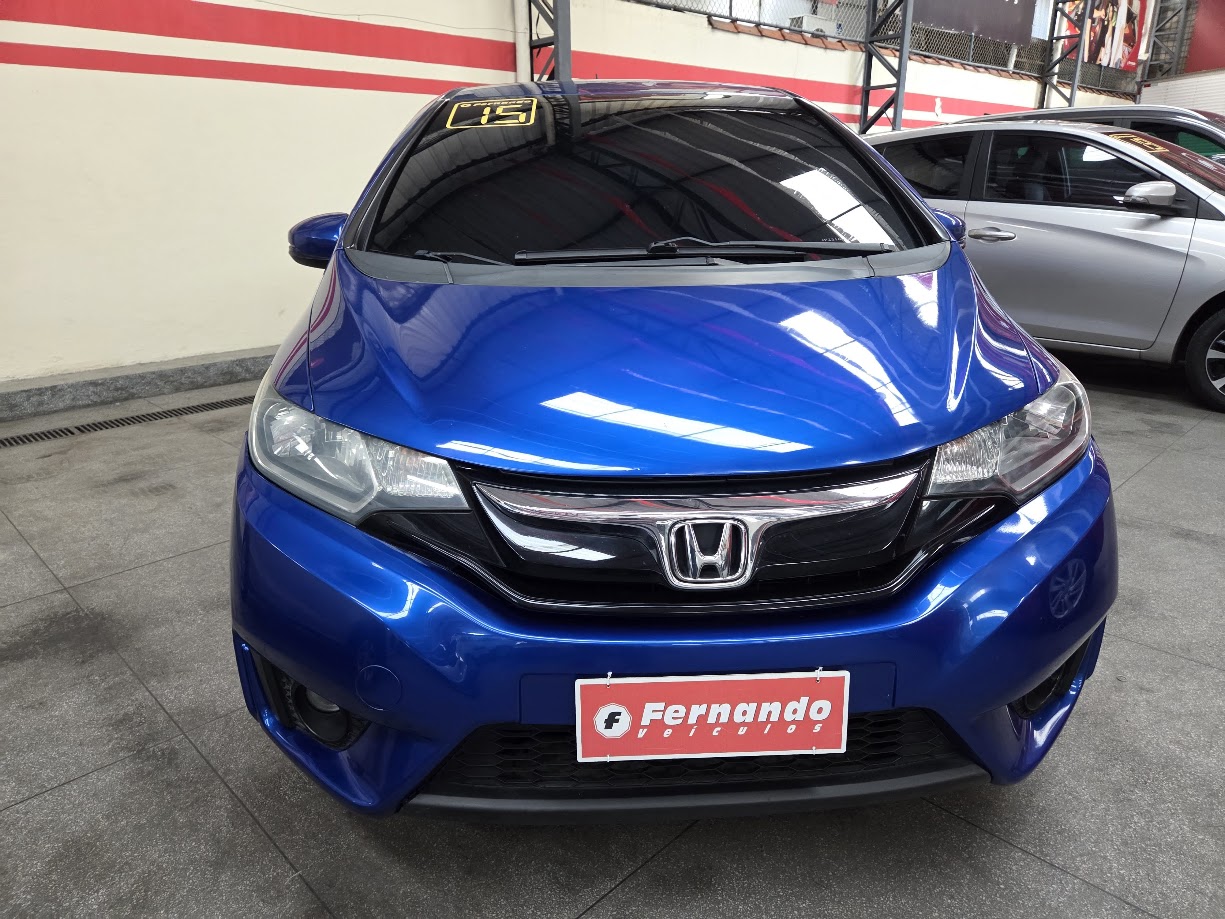 Fit 1.5 Azul 4 Portas Completo 2015