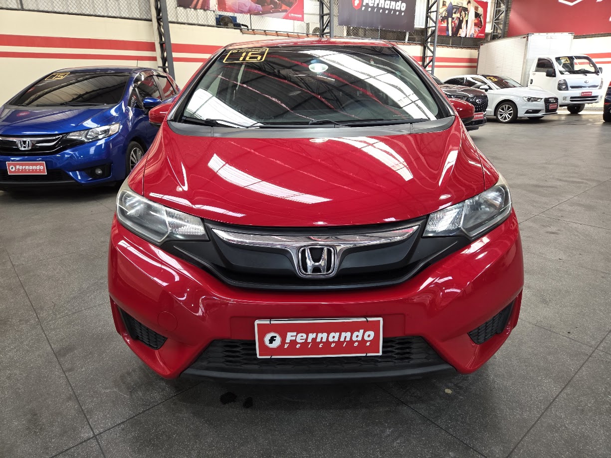 Fit 1.5 AUT. Vermelho 4 Portas Completo 2016